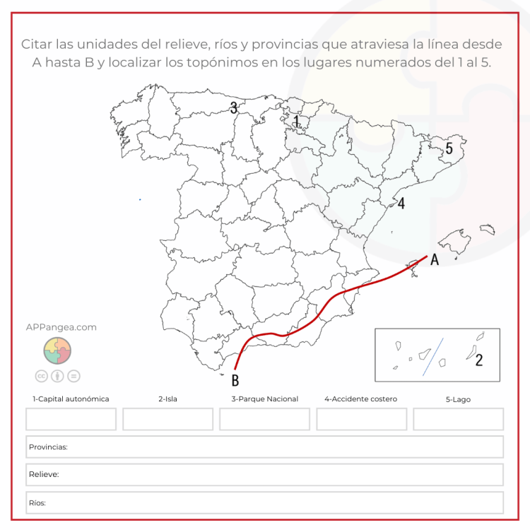 Práctica localización Geografía de España 20